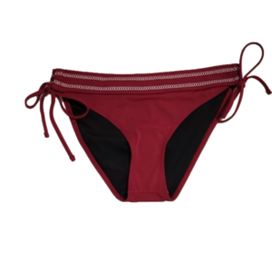 NWT-VENUS SWIMWEAR WOMENS MAROON  BIKINI BOTTOM WITH TIE SIDES-NWT-MUST HAVE